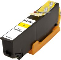 XL Druckerpatrone von tintenalarm.de ersetzt Epson 24 XL, T2434 gelb (ca. 740 Seiten)